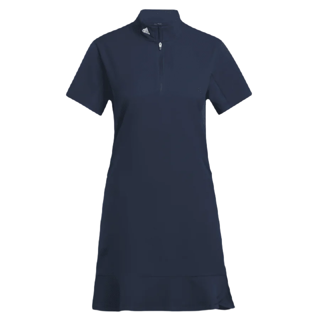 Adidas Ladies Frill Dress - Blue