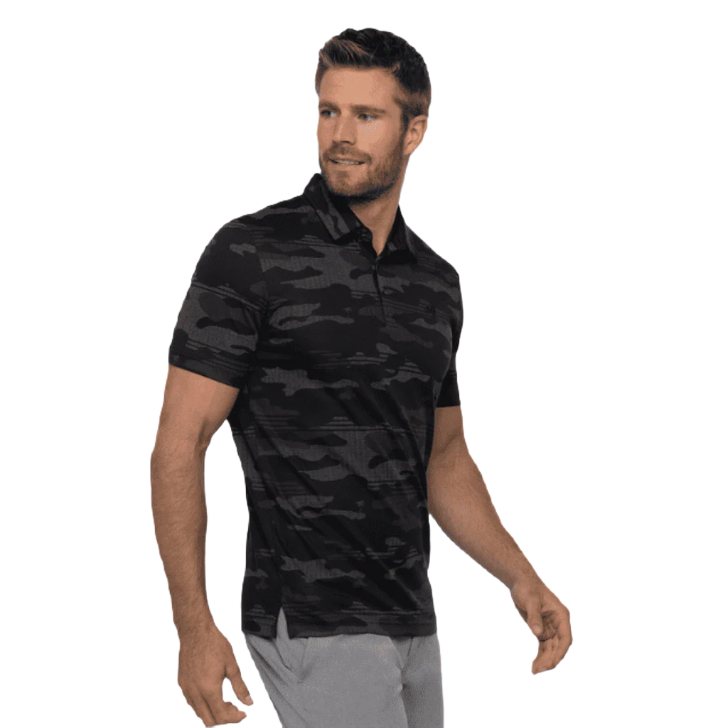 Travis Mathew Beachside Stealth Polo - Black