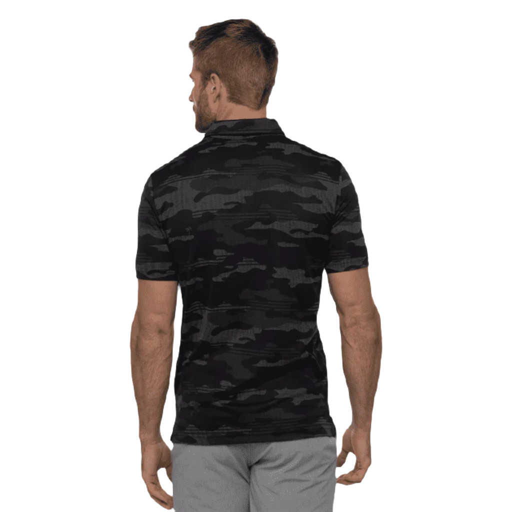 Travis Mathew Beachside Stealth Polo - Black