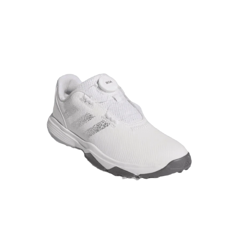 Adidas Junior's Codechaos 22 BOA Golf Shoes - White