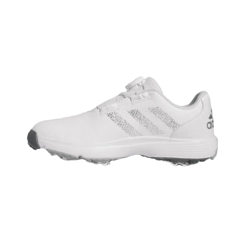 Adidas Junior's Codechaos 22 BOA Golf Shoes - White