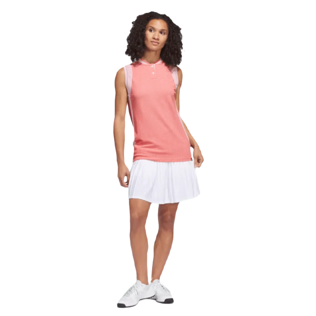 Adidas Ultimate365 Tour Pleated 15-Inch Skort - White