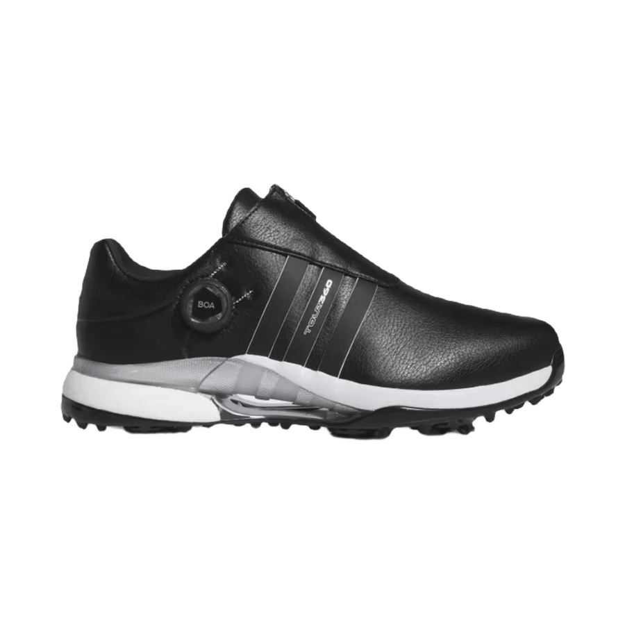 Adidas Tour360 24 BOA Wide Golf Shoes - Black