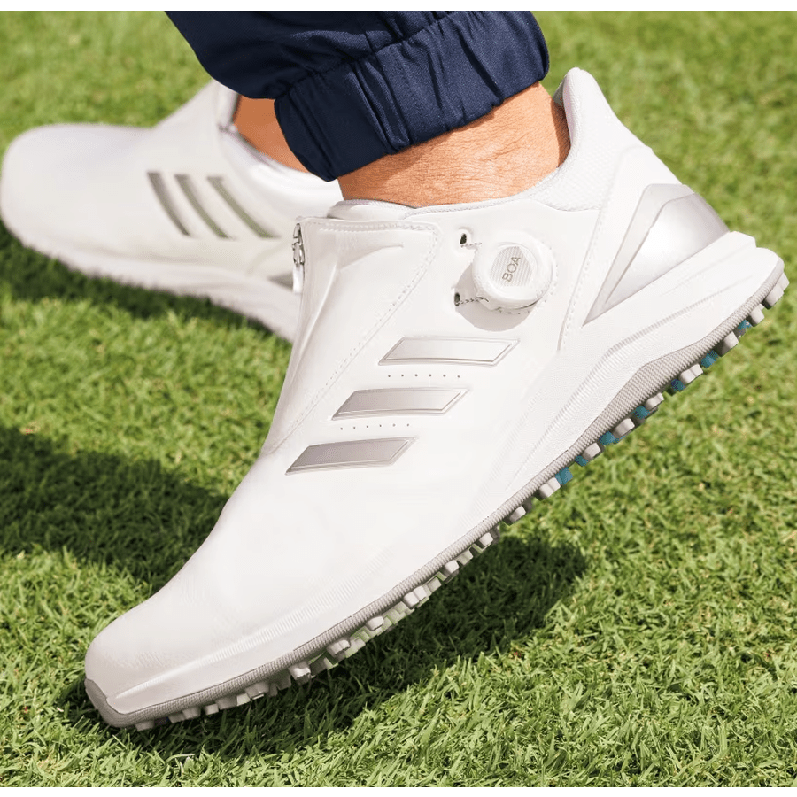 Adidas SolarMotion Boa 24 Mens Golf Shoe - White | Free Shipping Adidas SolarMotion Boa 24 Mens Golf Shoe - White | Free Shipping