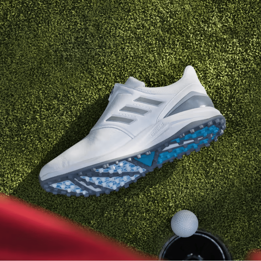 Adidas SolarMotion Boa 24 Mens Golf Shoe - White