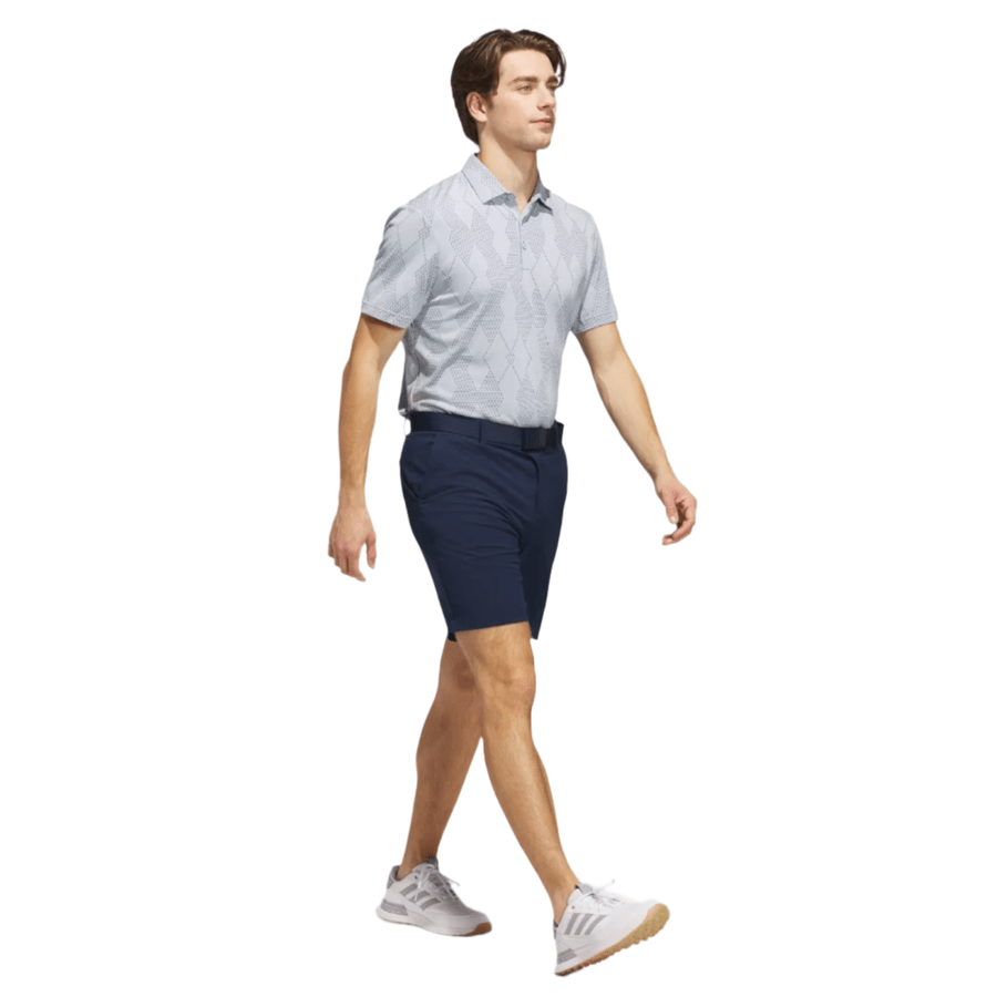 Adidas Ultimate365 Micro Texture Polo Shirt - Blue