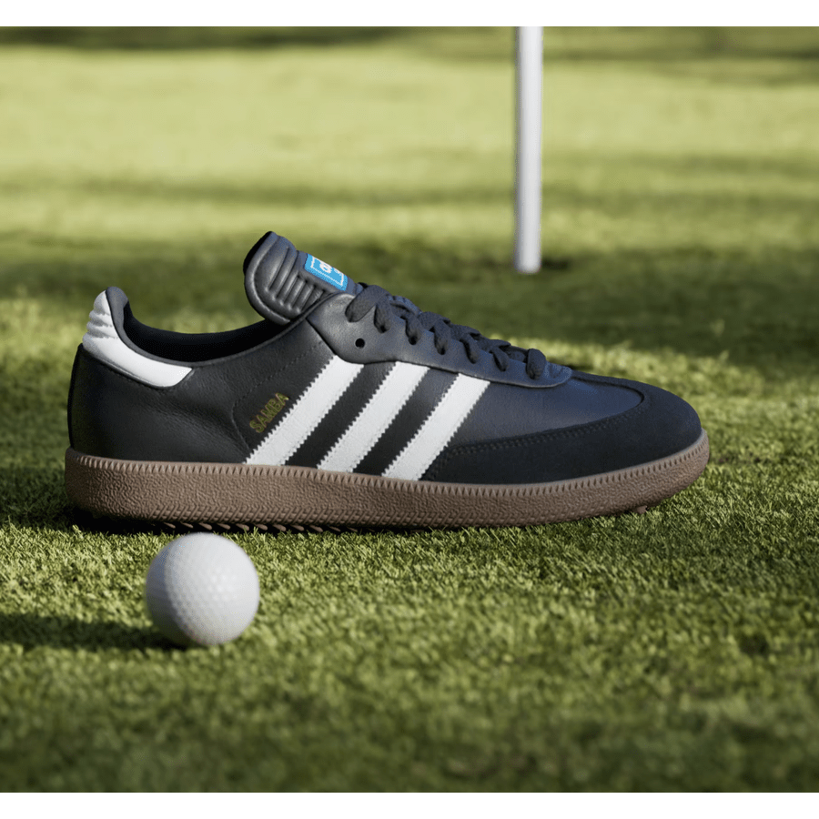 Adidas Samba Spikeless Golf Shoes - Black