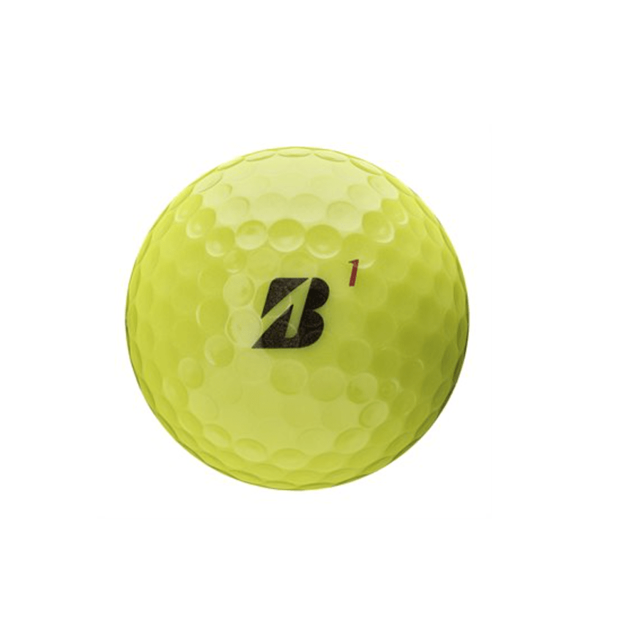 2 Dozen Bridgestone Tour B RX 2024 Yellow Golf Balls - Logo Overrun