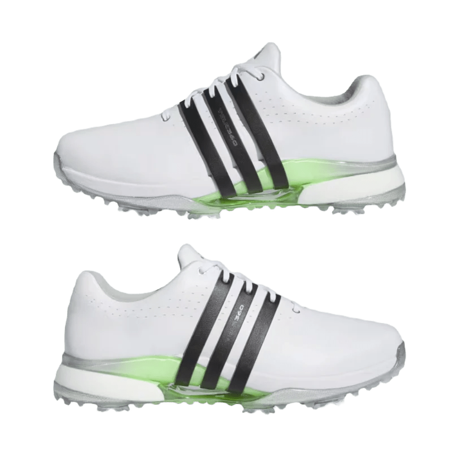 Adidas Tour360 24 Wide Golf Shoes - White