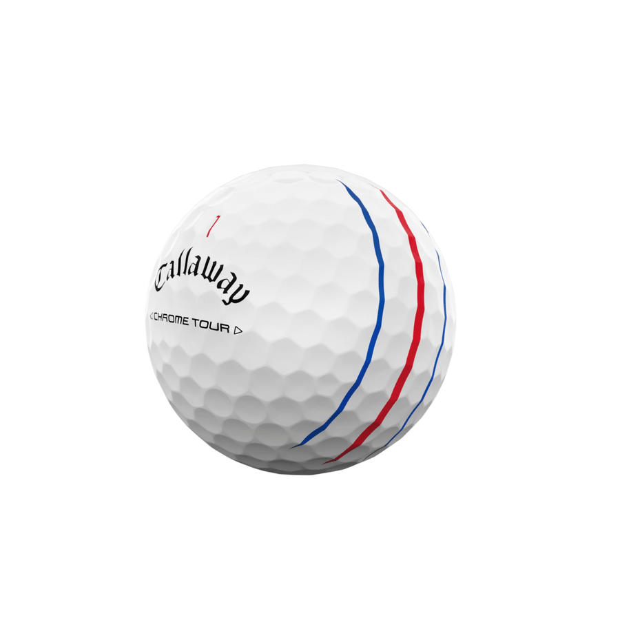 2 Dozen Callaway Chrome Tour 2024 Triple Track - Logo Overrun