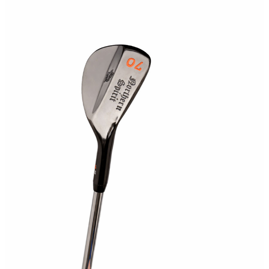 Northern Spirit 70 Degree Black Satin Wedge