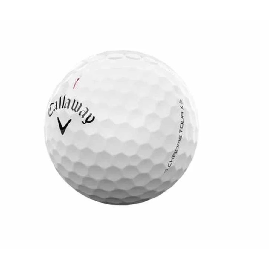 2 Dozen Callaway Chrome Tour X 2024 Golf Balls - Logo Overrun