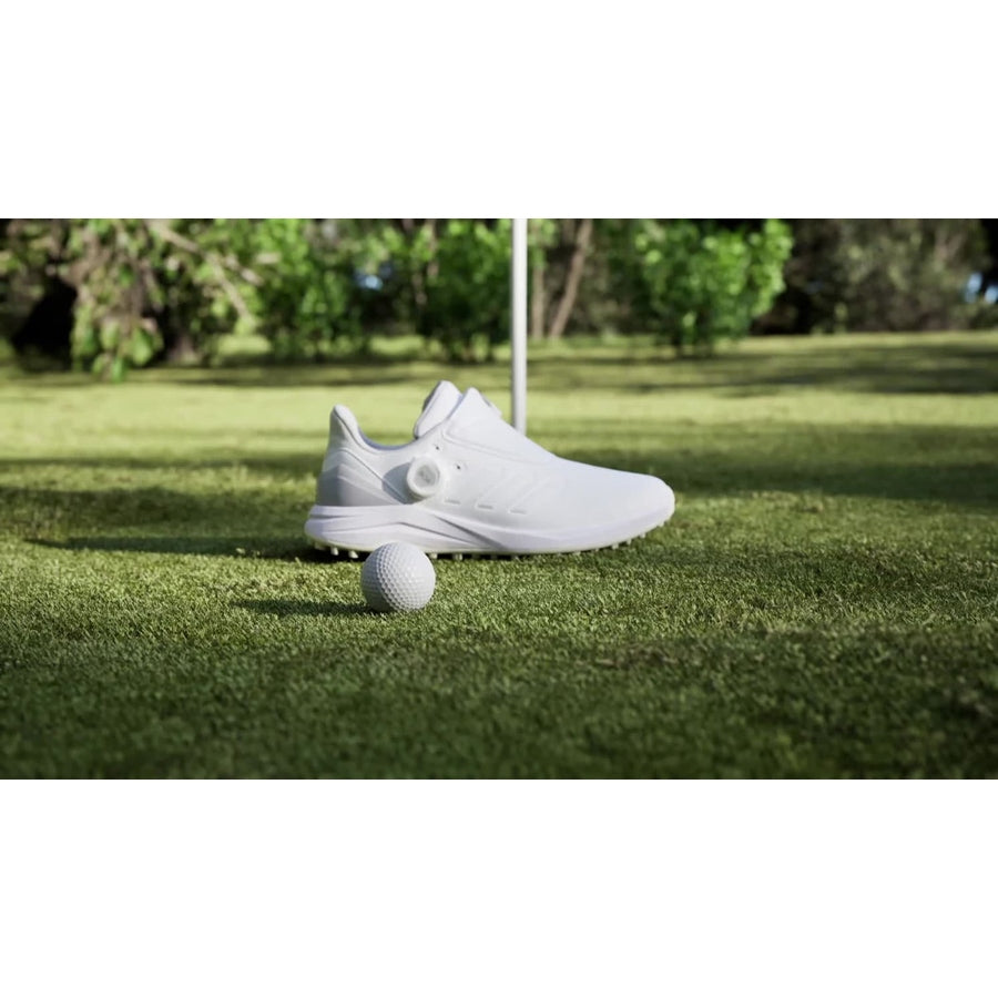 Adidas Ladies SolarMotion Boa 24 Golf Shoe - White | Free Shippin
