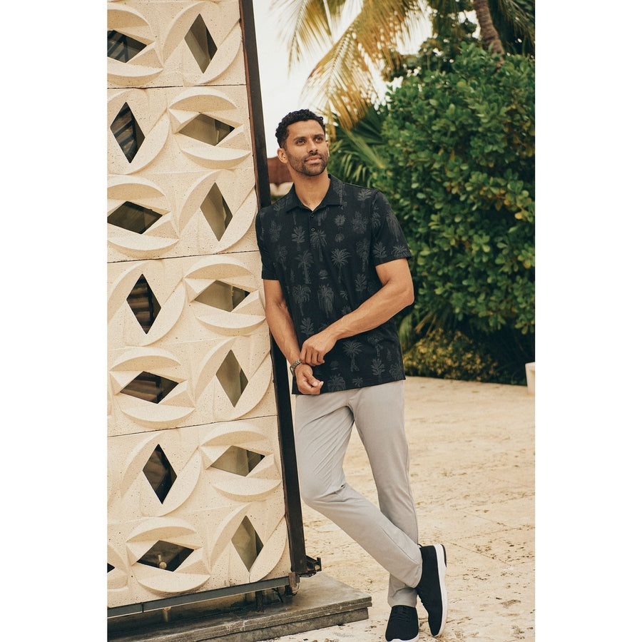 Travis Mathew Performance Jersey Salt Mist Polo