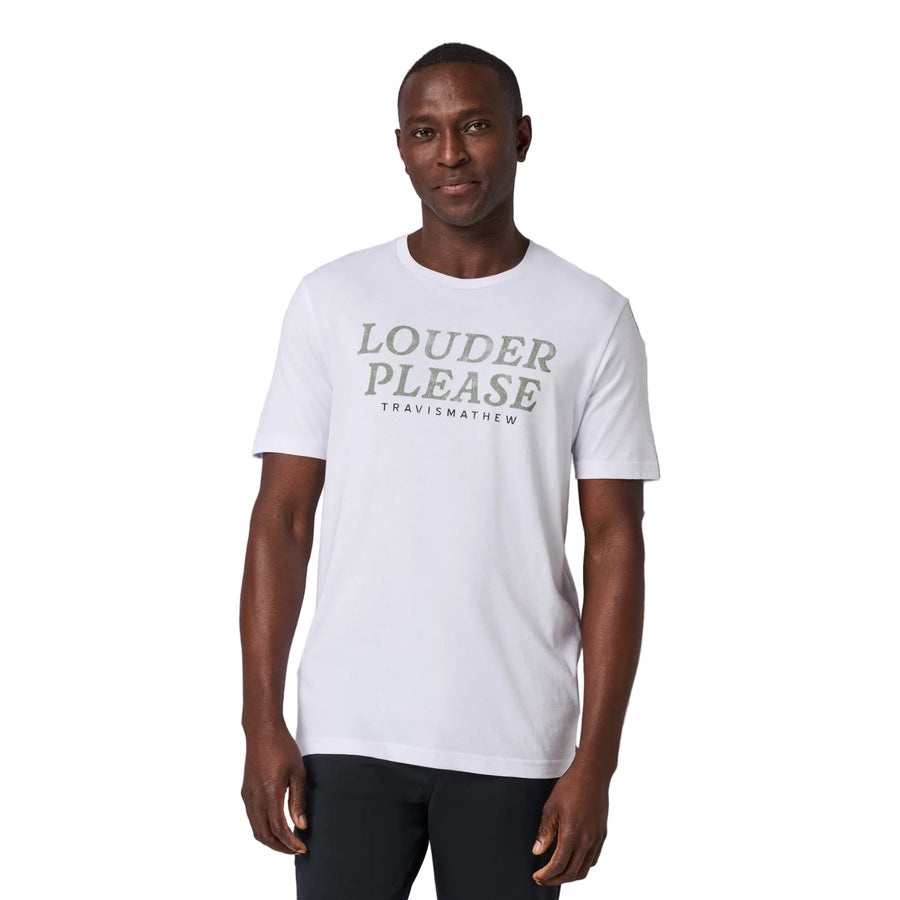 Travis Mathew Louder Please Tee
