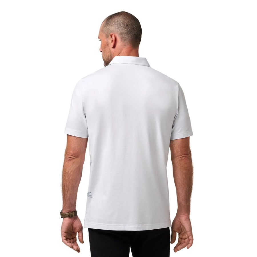 Travis Mathew Comfortknit Deep Sea Polo