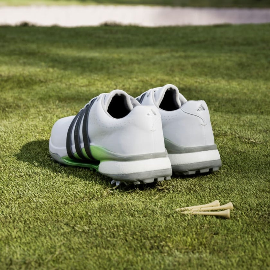 Adidas Ladies Tour360 24 Golf Shoes - White/Green