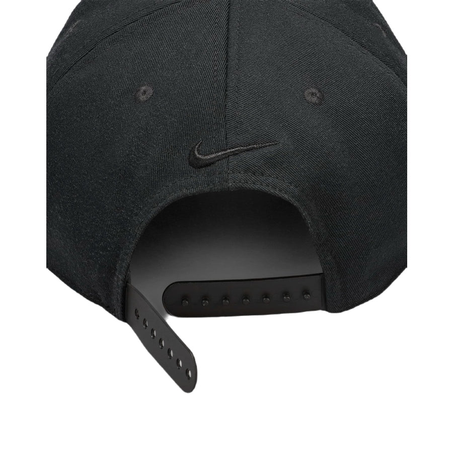 Nike Pro Structured Dri FIT Cap Course Event Logo Midnight Navy Anthracite White Small Medium