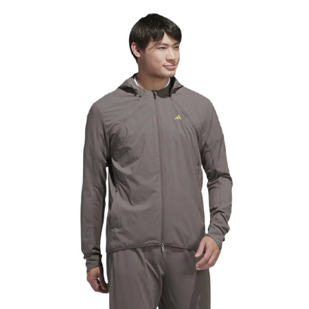 Adidas Ultimate365 WIND.RDY Convertible Jacket - Brown | Free Shi