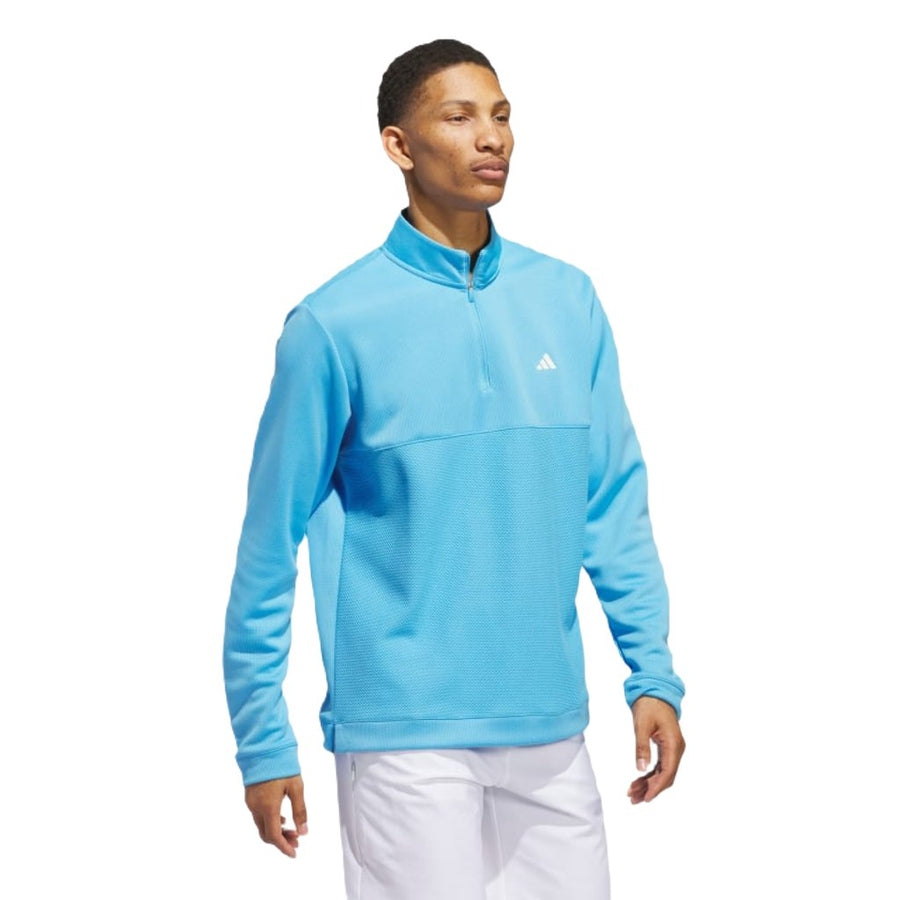 Adidas Men's Golf Ultimate365 Textured Quarter-Zip Top