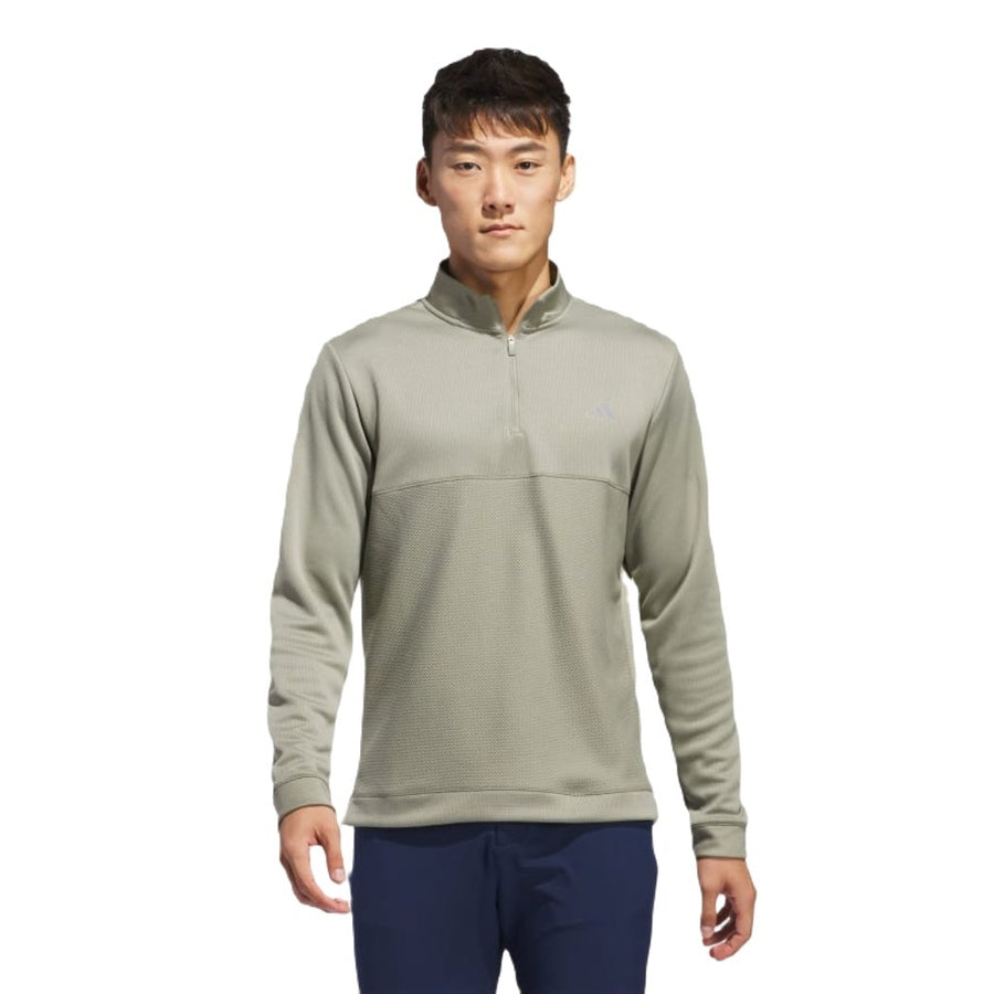 Adidas Men's Golf Ultimate365 Textured Quarter-Zip Top