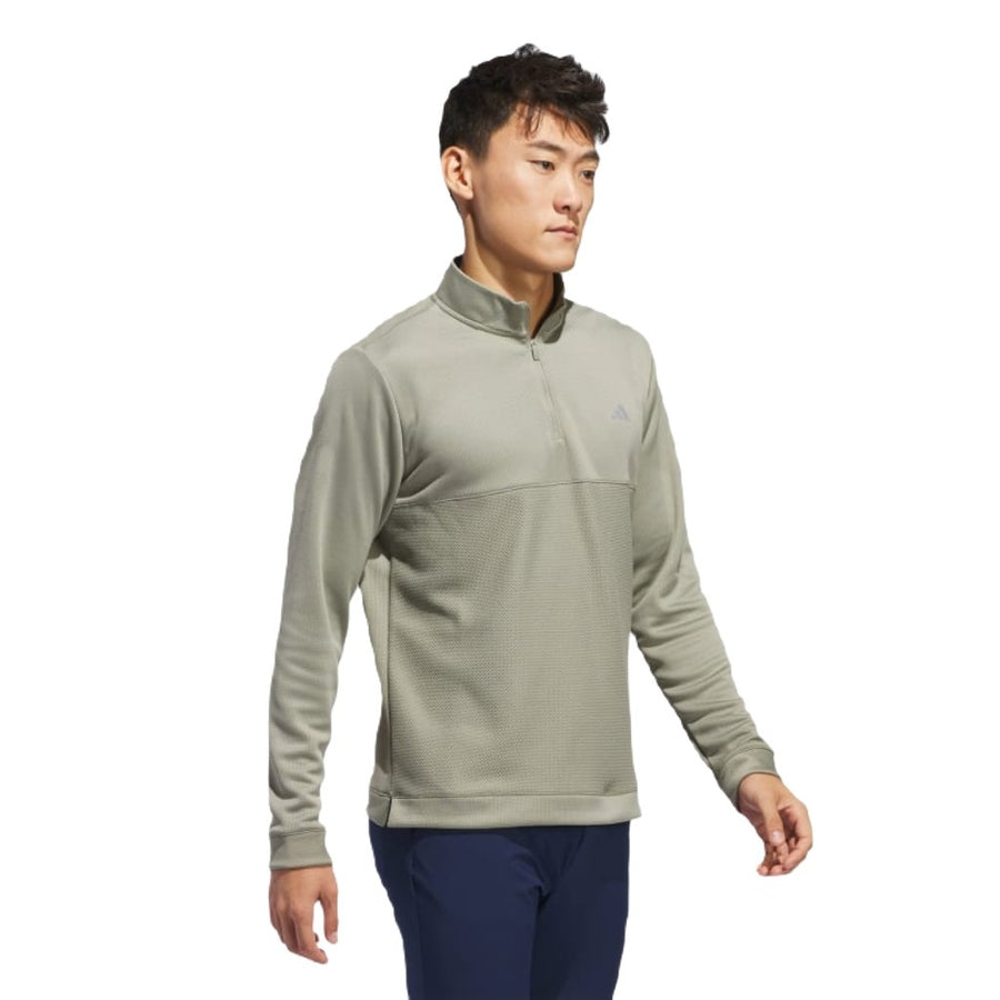 Adidas Men's Golf Ultimate365 Textured Quarter-Zip Top