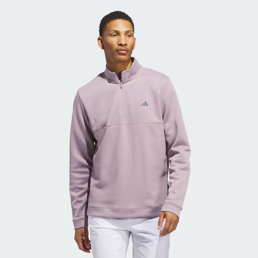 Adidas Men's Golf Ultimate365 Textured Quarter-Zip Top