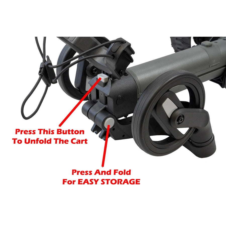 Axglo e5 Electric Golf Push Cart 2025