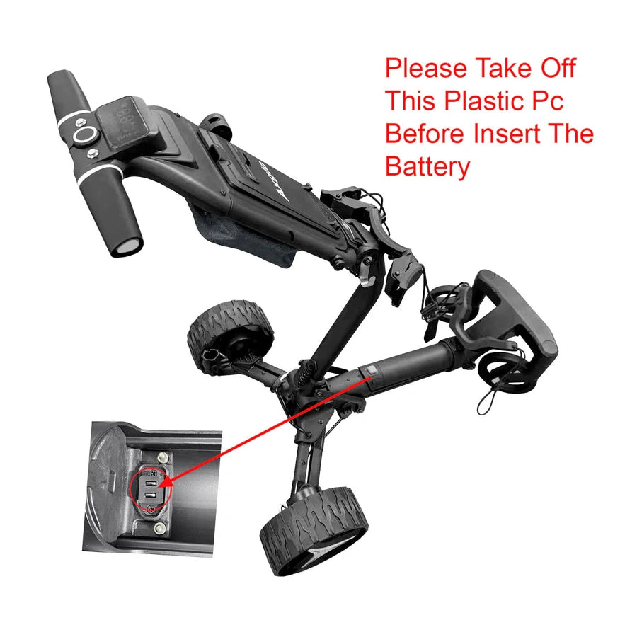 Axglo e5 Electric Golf Push Cart 2025