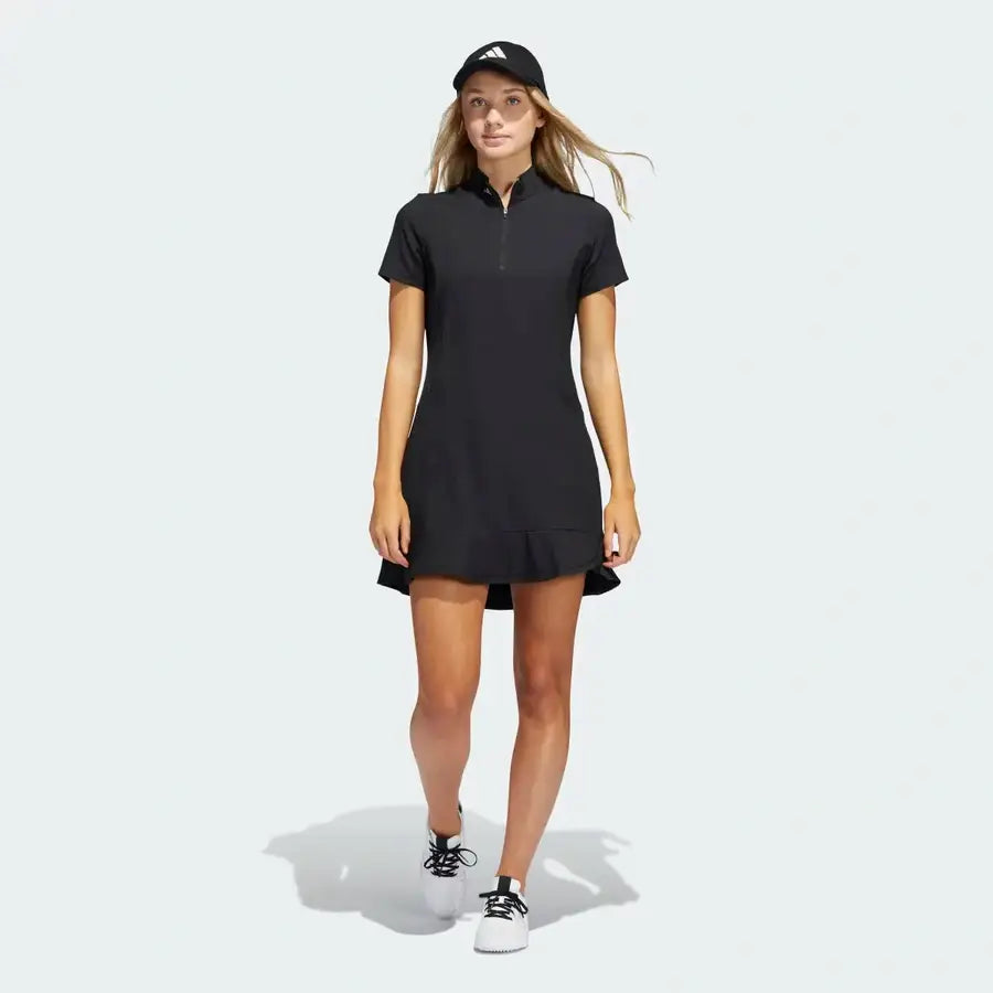 Adidas Ladies Frill Dress - Black