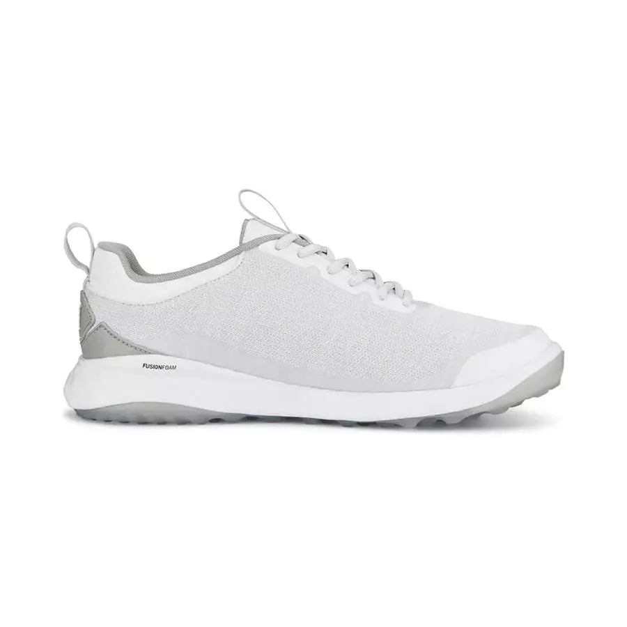 Puma Fusion Pro Men's Spikeless Golf Shoes - White