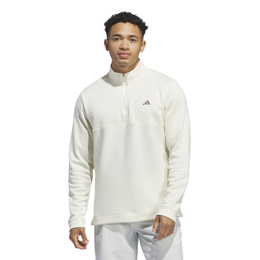 Adidas Men's Golf Ultimate365 Textured Quarter-Zip Top