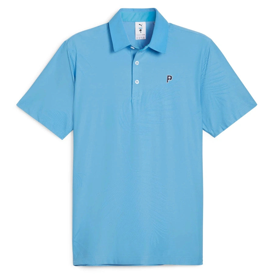 Puma x PTC Jacquard Golf Polo - Blue