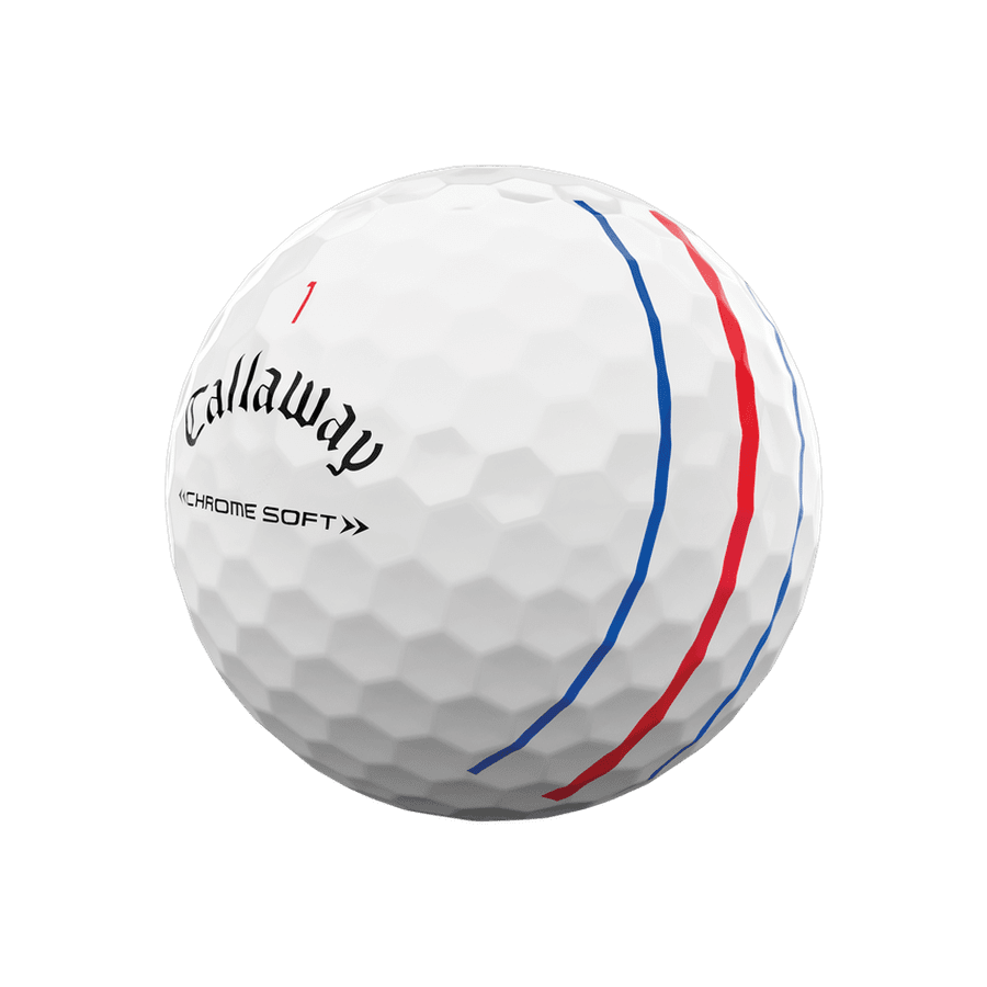 3 Dozen 36 Callaway Chrome Soft Triple Track Golf Balls - Recycled