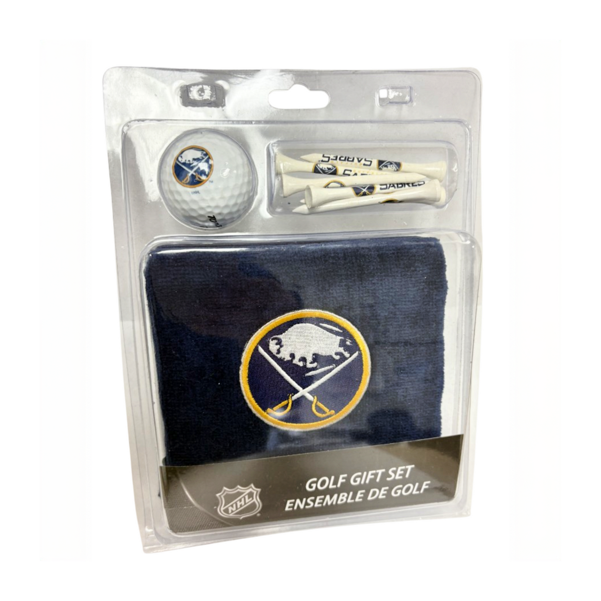 Buffalo Sabres NHL Towel, Balls, Tees Gift Set