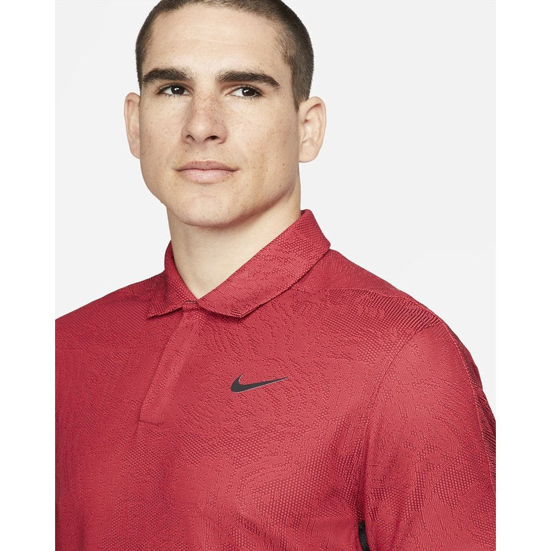 Nike Tiger Woods Dri-FIT Men's ADV Golf Polo - Red