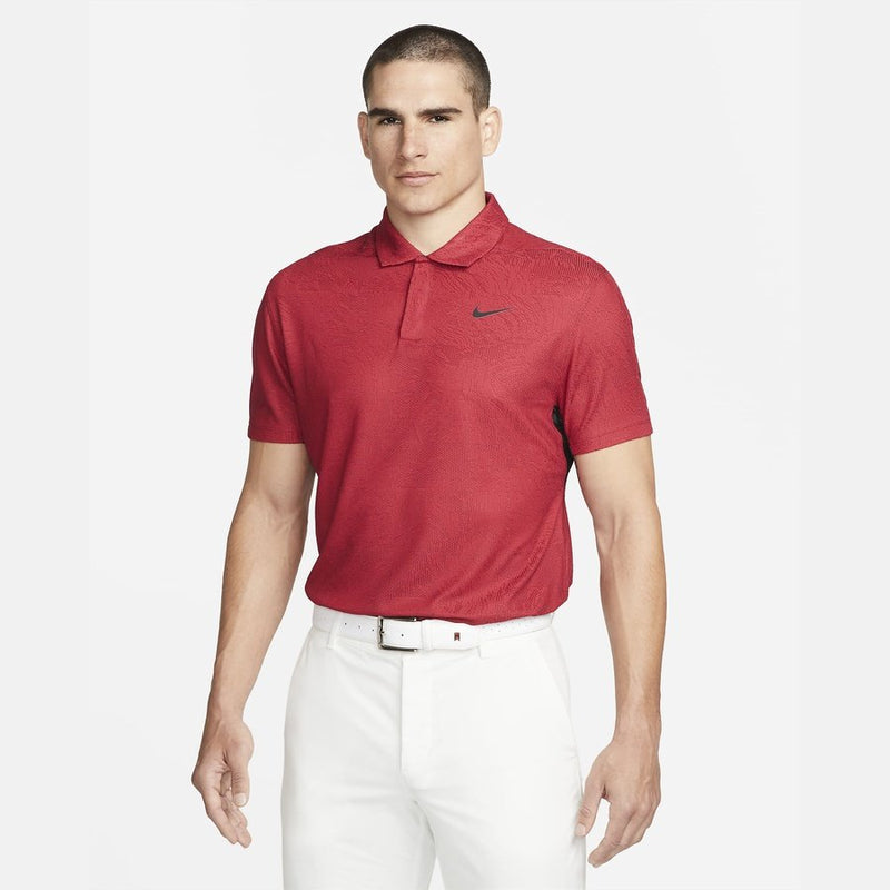 Nike Tiger Woods Dri-FIT Men's ADV Golf Polo - Red