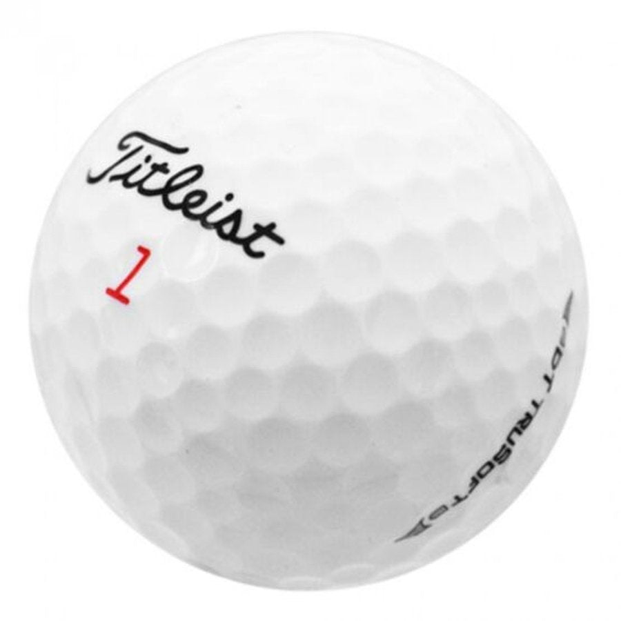 3 Dozen 36 Titleist DT Trusoft White Golf Balls - Recycled