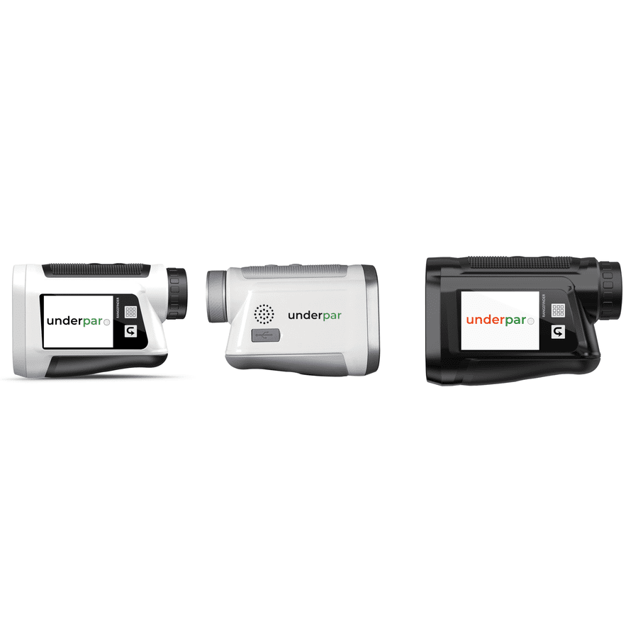 Underpar® Golf RangeFinder 600M with Slope, Flagpole Lock & Voice - APP EXCLUSIVE