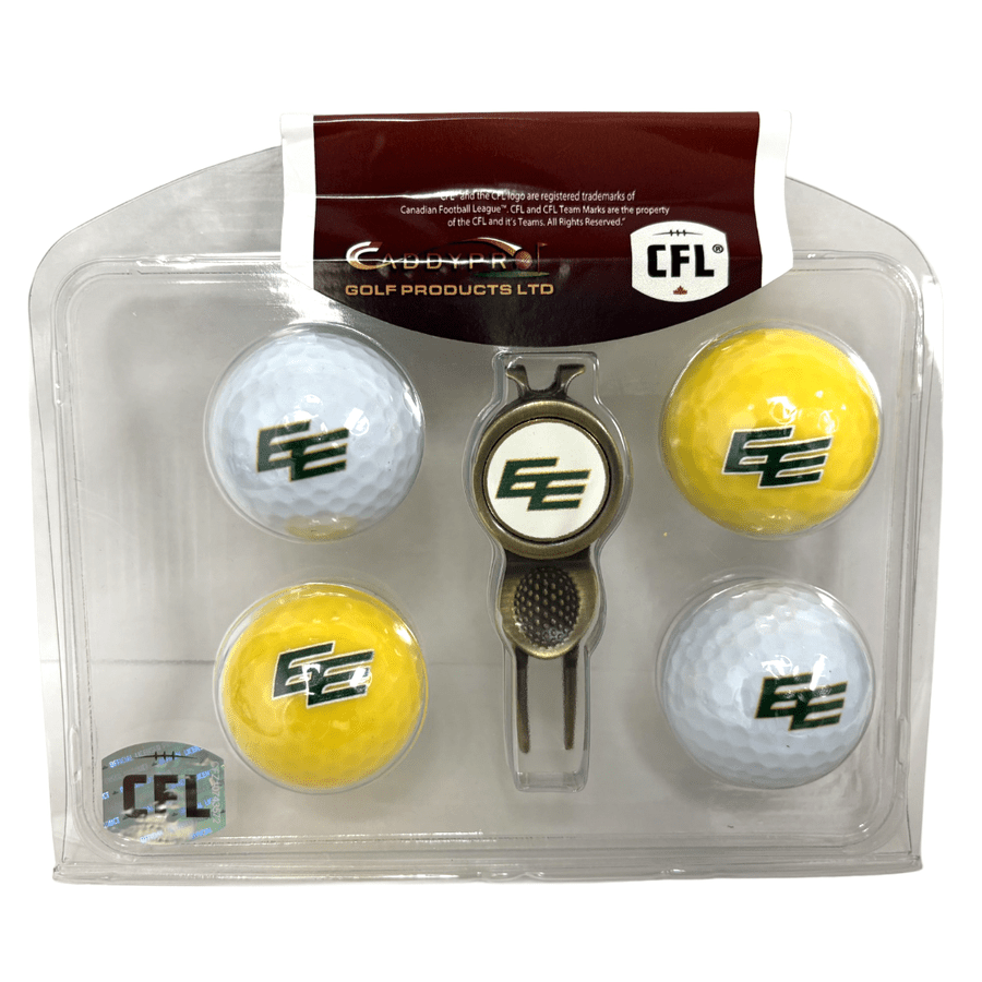 CFL 4 Golf Balls & Divot Tool Set