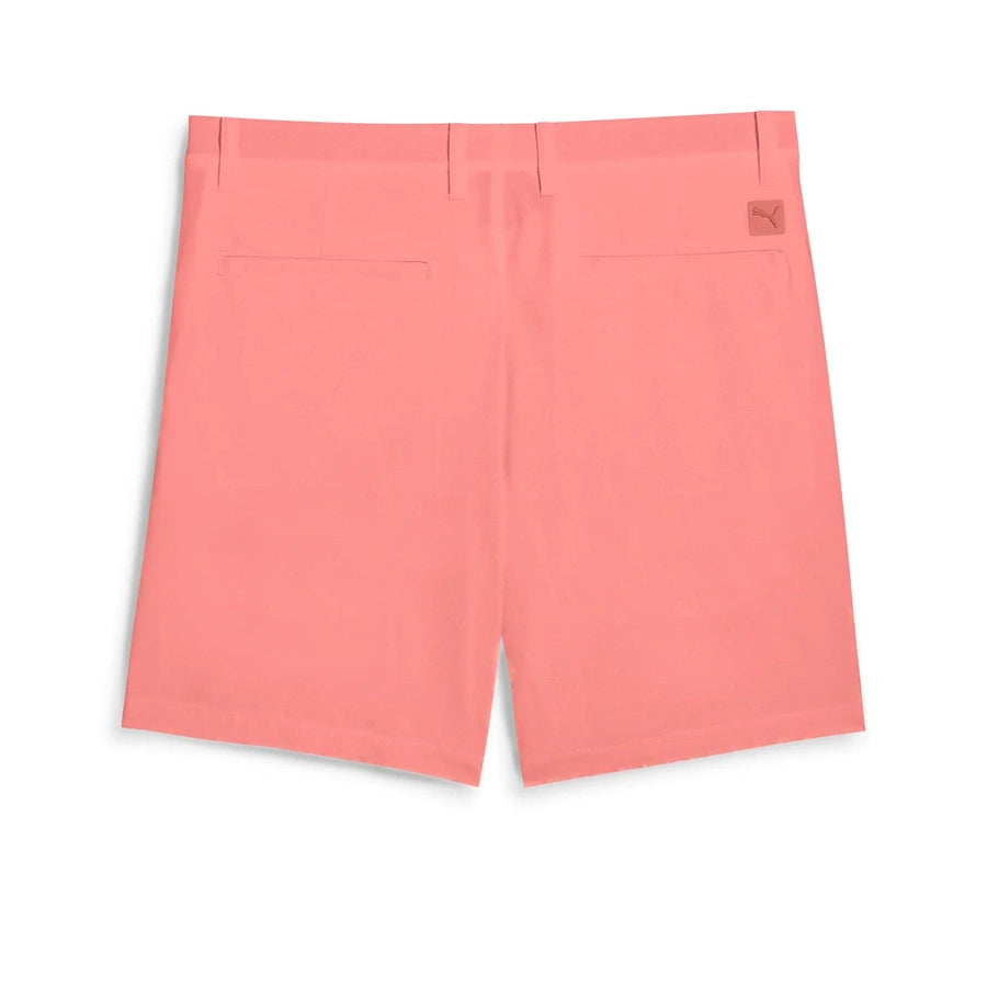 Puma 101 Solid 7" Golf Shorts - Peach