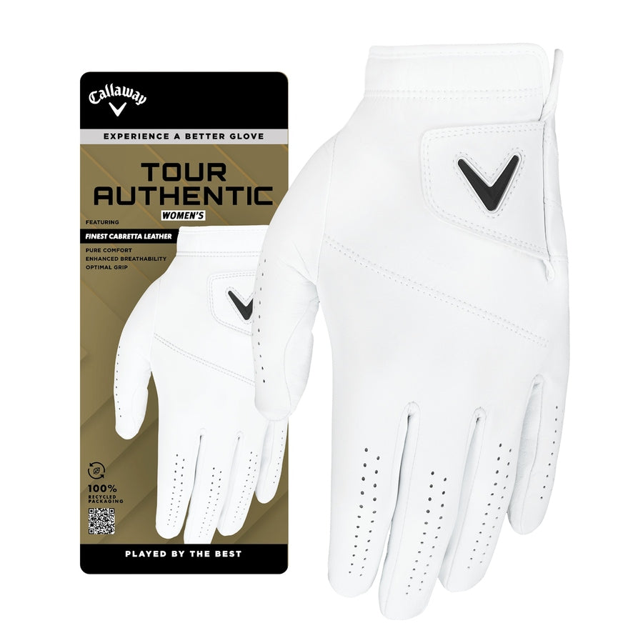 Callaway Tour Authentic 2025 Ladies Golf Gloves - 6-Pack