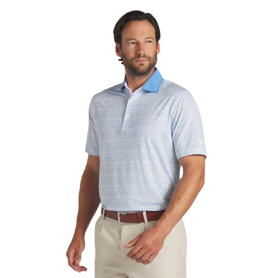 Puma AP MATTR Iced Tea Golf Polo - Blue