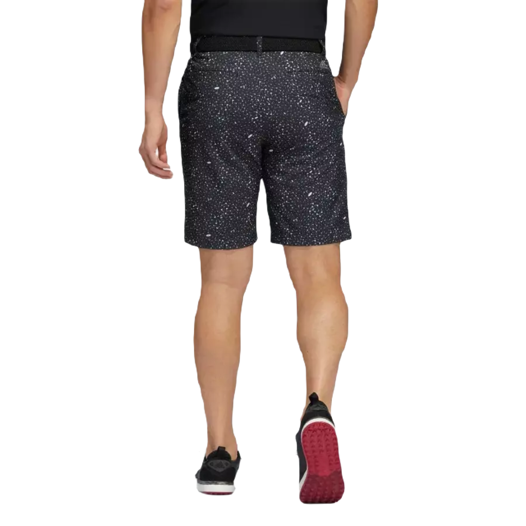 Adidas Ultimate365 Flag-Print Shorts - Black