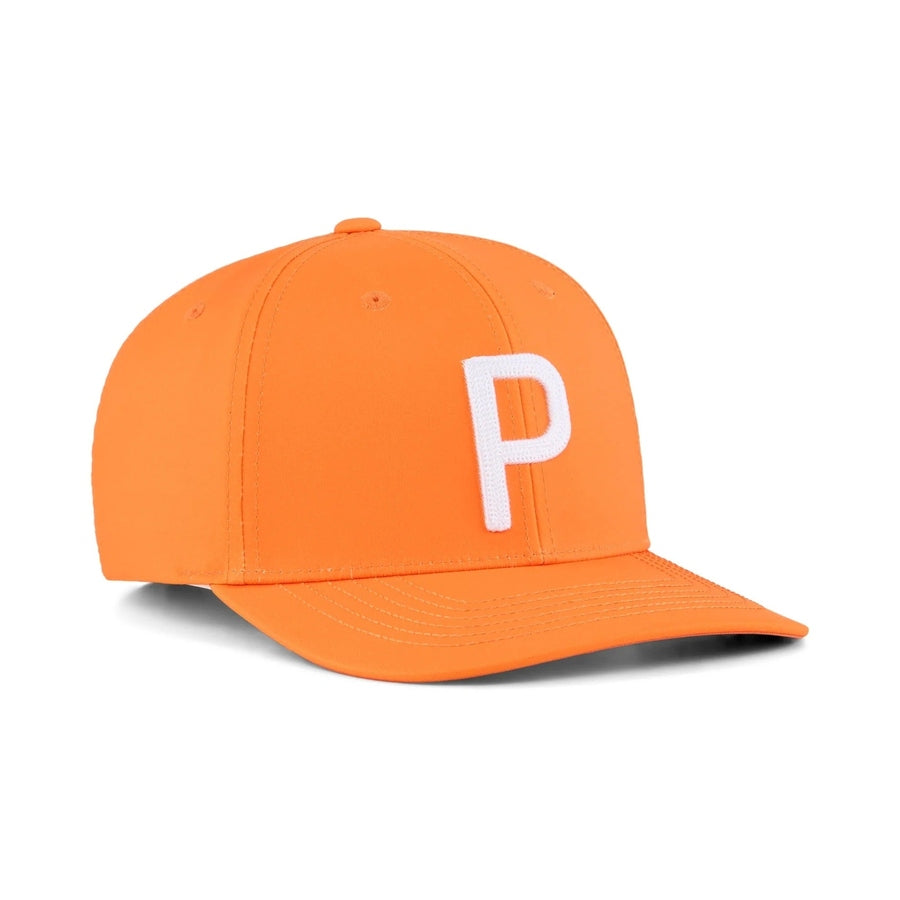 Puma Heritage P Snapback Golf Cap - Orange