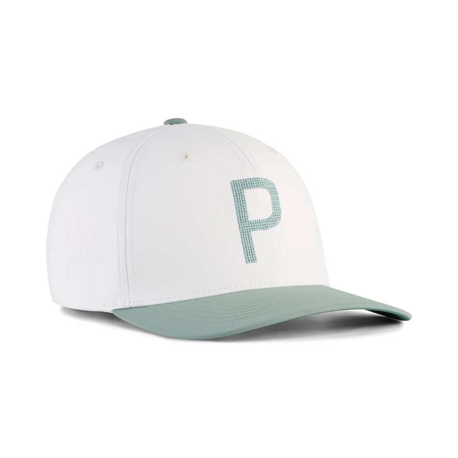 Puma Crafted P Golf Cap - White/Green