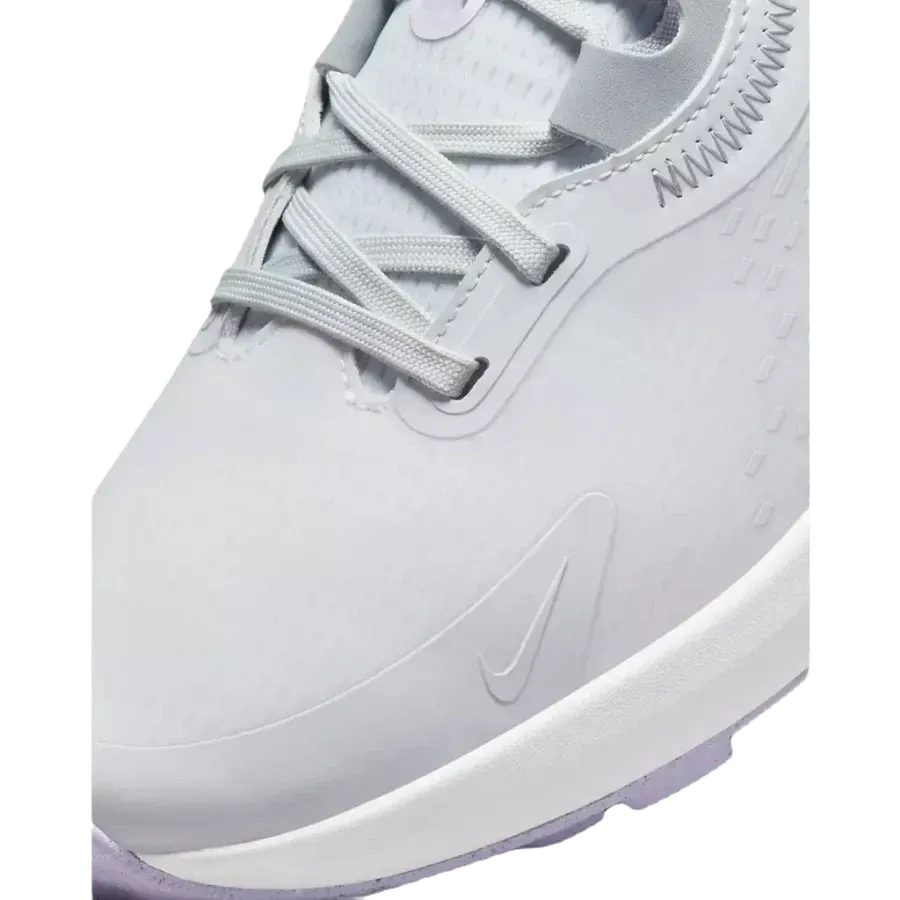 Nike Infinity Pro 2 Spikeless Golf Shoes - Grey/Violet