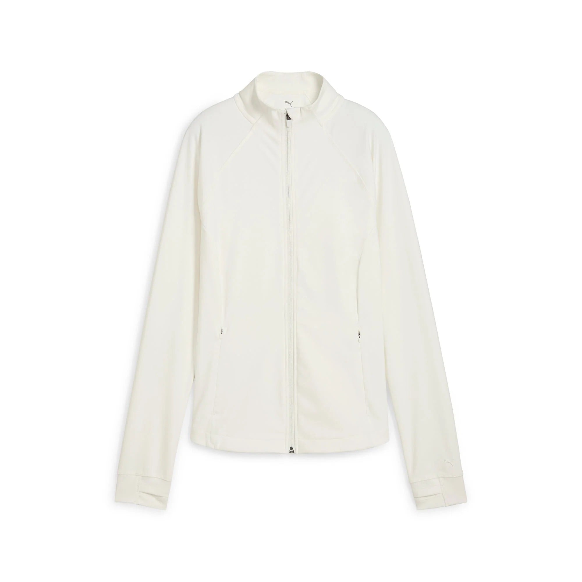 Puma Ladies Cloudspun Tech FZ Power Golf Jacket - White