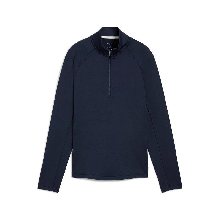 Puma Ladies Pure 2.0 1/4 Zip Pullover - Navy