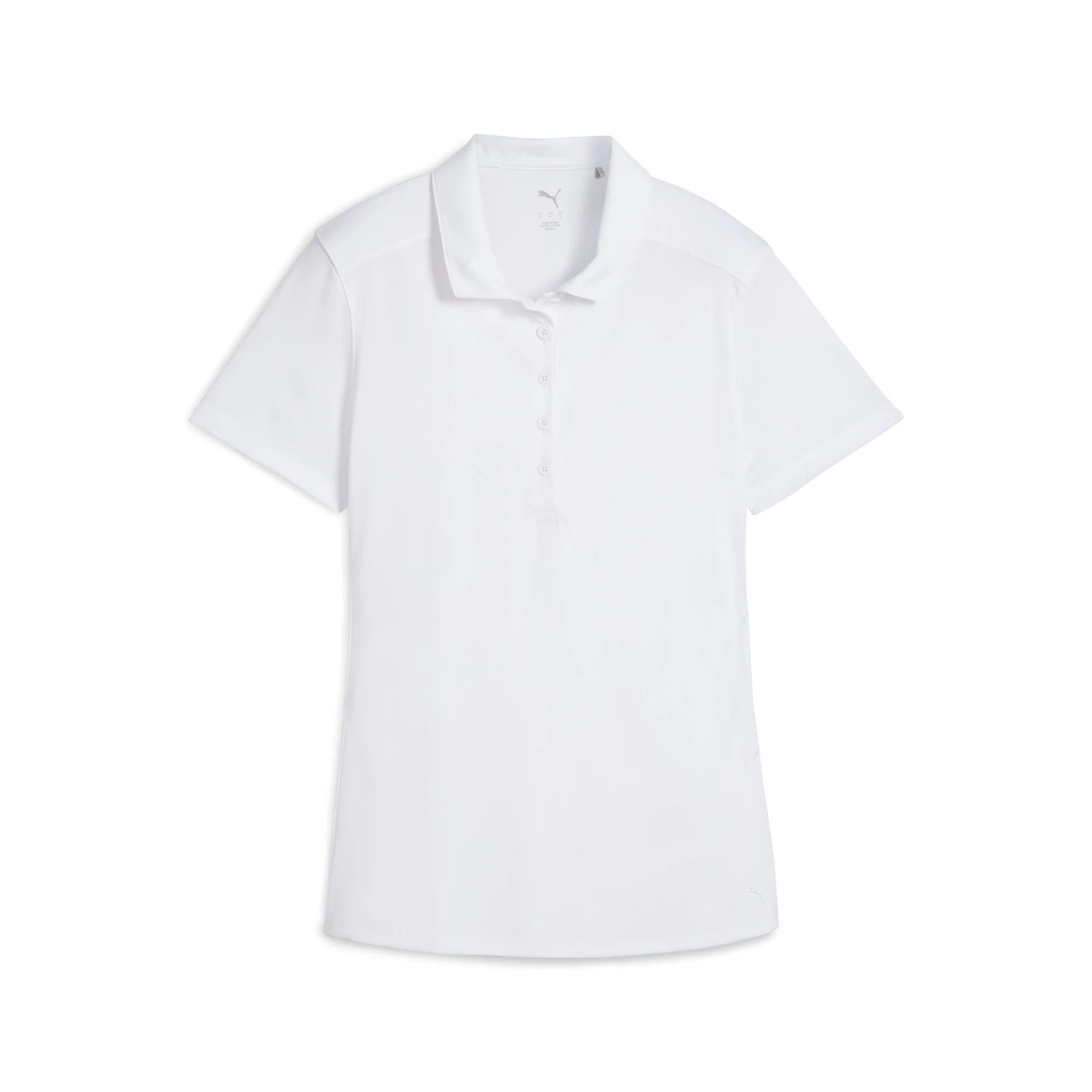 Puma Ladies Pure 2.0 Short Sleeve Polo - White